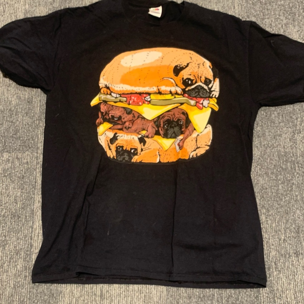 Pug Burger T-Shirt